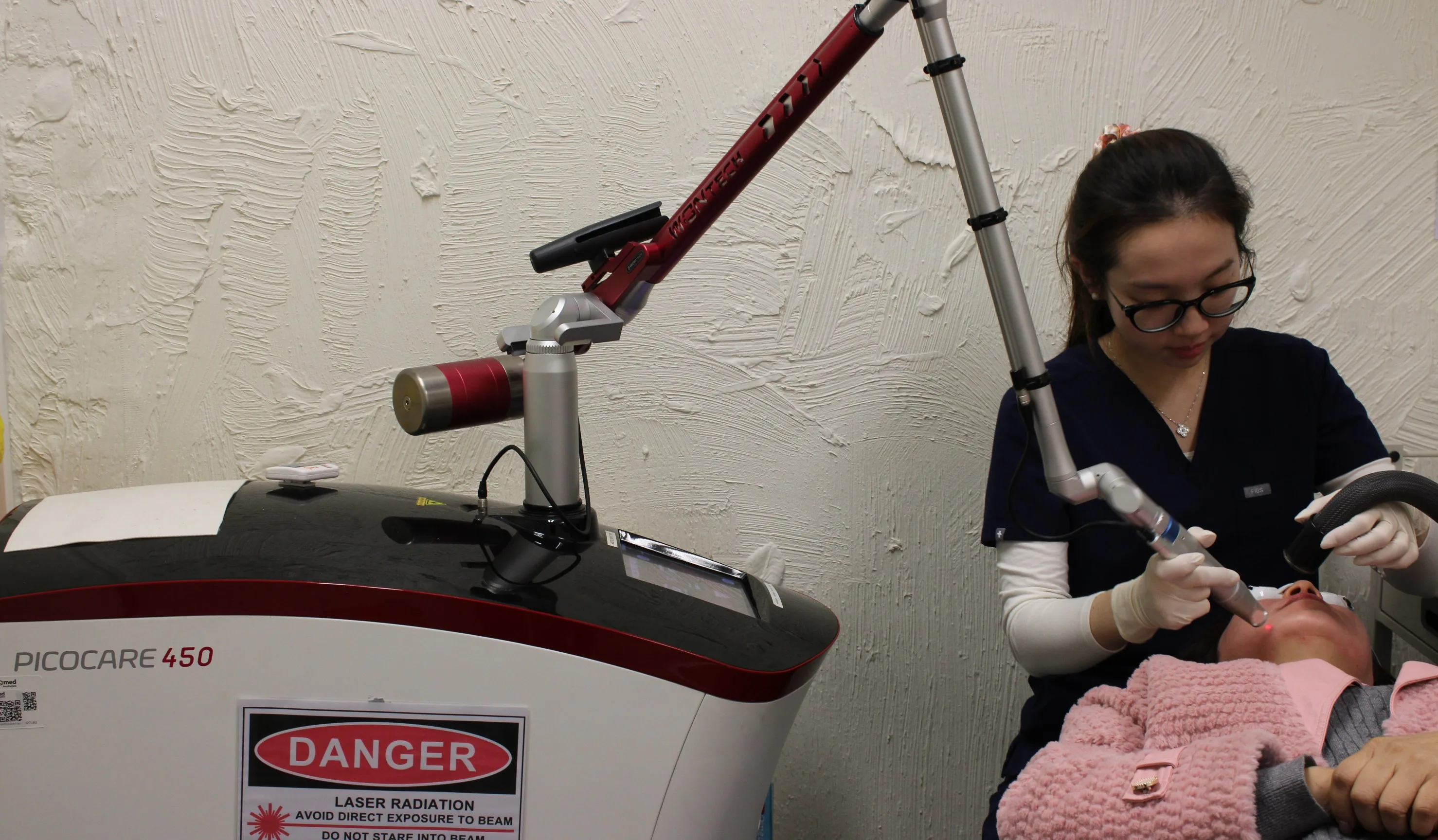 PICOCARE 450 pico laser treatment at HEMAC Aesthetic & Skin